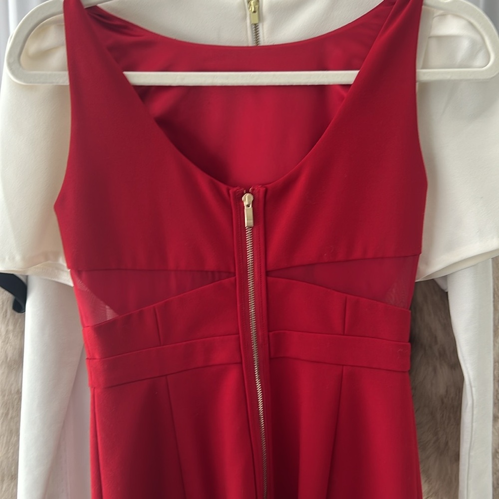 Guess by Marciano Red Midi Dress